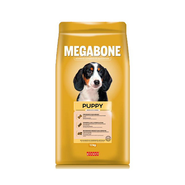 Megabone Puppy - 1 წლამდე ასაკის ლეკვისთვის, ნებისმიერი ჯიშისთვის. 12კგ