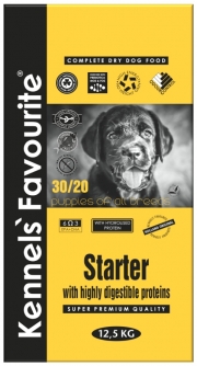 Kennels Favorite Starter - ყველა ჯიშის ლეკვებისათვის, ძუძუდან მოცილების პერიოდი (ქაშაყის ხორცით)12,5კგ - Image 3