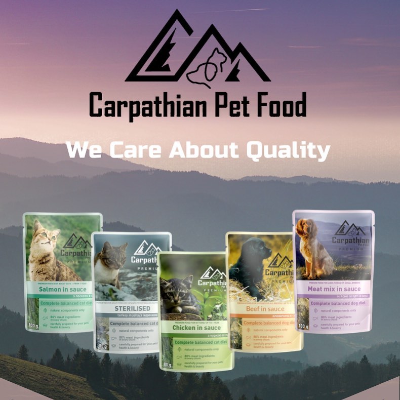 Carpathian Pet Food - საქონლის ხორცი სოუსში, ყველა ჯიშის ლეკვისთვის 100გრ. - Image 3