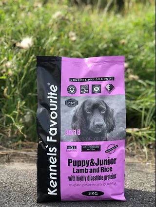 KENNEL`S FAVOURITE Puppy & Junior Lamb and Rice - ლეკვის ზრადასრულ ასაკამდე, ბატკანით და ბრინჯით. 12,5კგ - Image 3