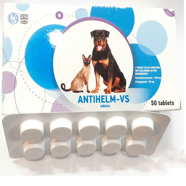 ანტიჰელმი - ანტიჰელმინთური პრეპარატი (ჭიის), 10 აბი - Image 3