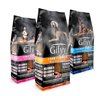 GIFYY - ლეკვის საკვები, (28/13) ბატკნით. 15კგ - Image 4