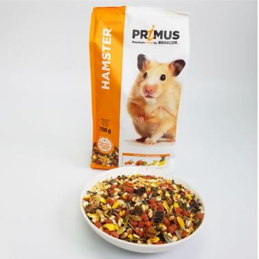 PRIMUS HAMSTER - საკვები ყველა ჯიშის ზაზუნებისთვის, 750გრ. - Image 2