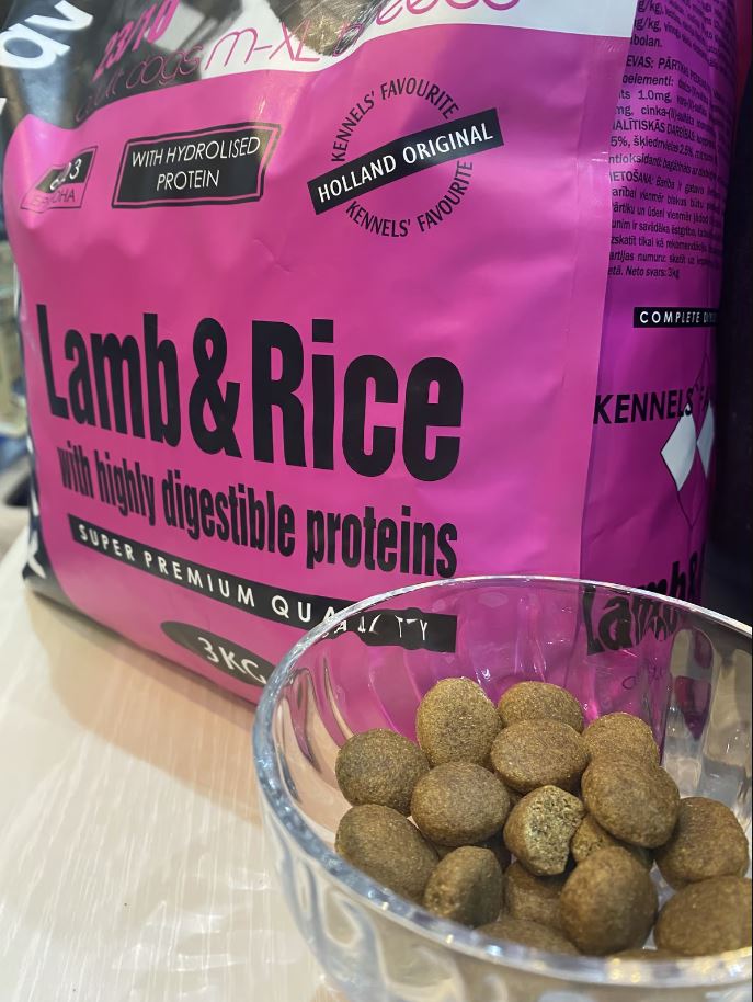 KENNEL`S FAVOURITE Lamb & Rice -  ზრდასრული ძაღლის საკვები, ბატკანი და ბრინჯით. 12.5კგ - Image 3