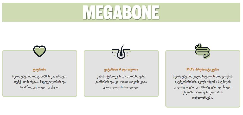 MEGABONE CAT MIX COMPLET- კატის შერეული (ფერადი) 15კგ - Image 3