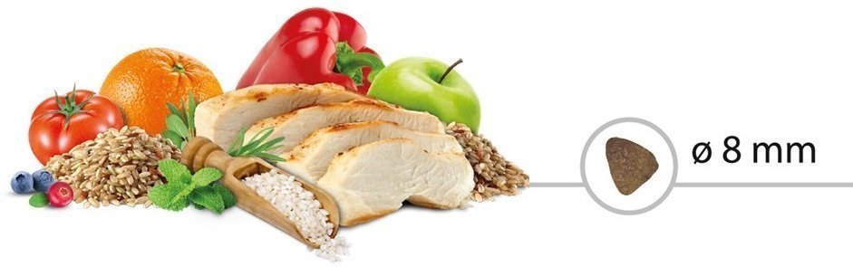 SELECT Light Sterilised - სტერილური, პატარა ჯიშის ზრდასრული, ქათამი და ბრინჯი, 8კგ - Image 4