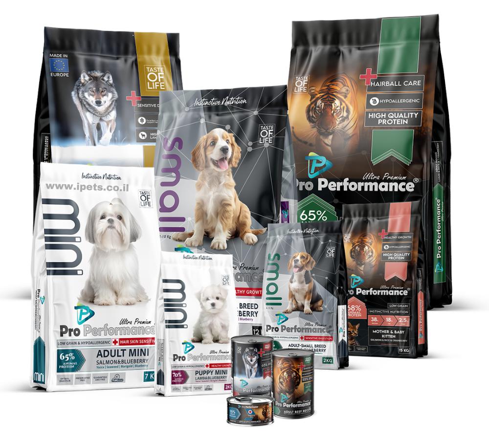 PRO PERFORMANCE - (ჰიპოალერგიული) საშუალო და დიდი ჯიშის ლეკვის, ბატკნის და მოცვის, ულტრა პრემიუმ კლასის საკვები 12კგ - Image 2